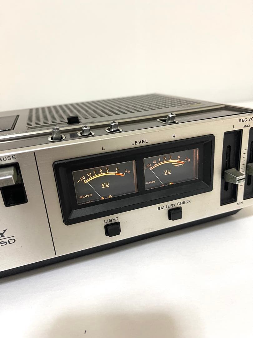 SONY TC-2850 SD カセットレコーダー　デンスケ 動作品