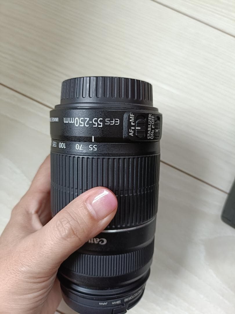 値下げ 美品　Canon EOS Kiss X7 レンズ2本付き