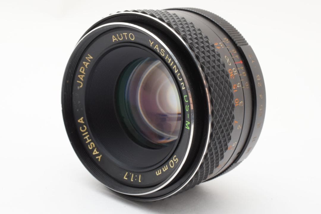 レンズ(単焦点) YASHICA YASHINON DS-M 50mm F1.7 Y018