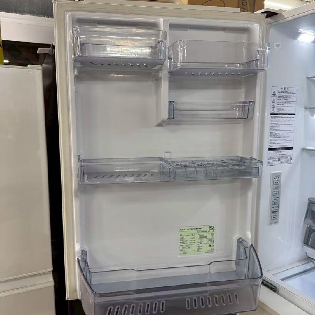 Buchi✨冷蔵庫　アクア　458L 幅60cm 自動製氷機能付き　美品