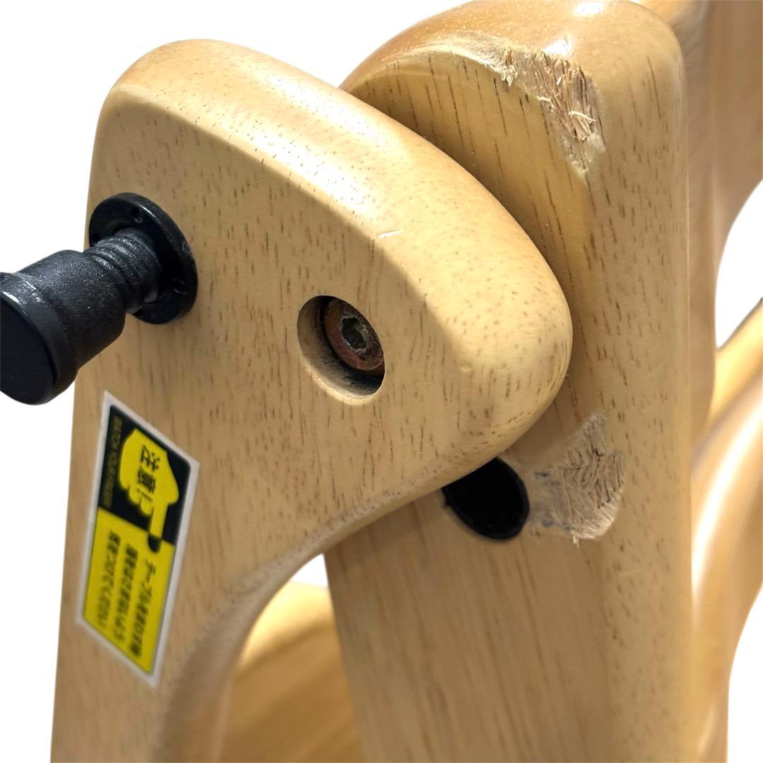 美品 大和屋 ヤマトヤ すくすくチェア スリムプラス テーブル付 ナチュラル