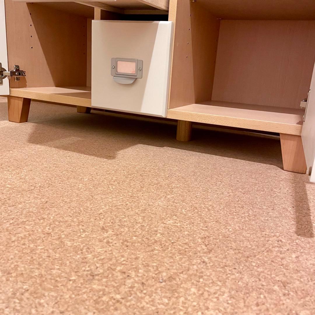 【希少】ハローキティ ミニバラ 木製 マルチチェスト 家具 01年製 平成レトロ