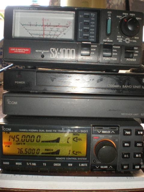 ICOM IC-901D＋UX-129(1200MH)＋UX－R91(受信機)