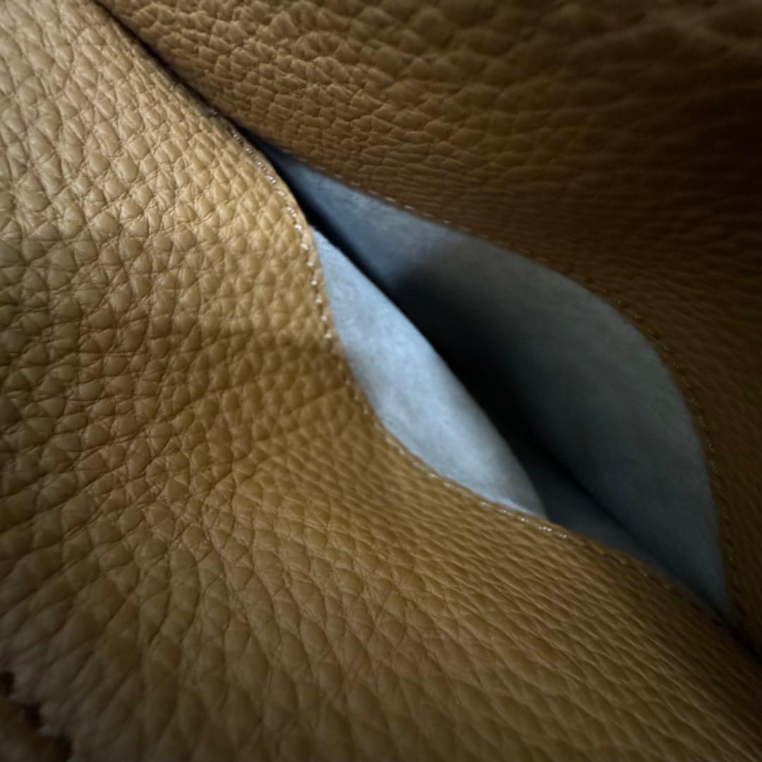 極上！銀座ヨシノヤ　ドイツシュリンク　ジップトップ　ビジネストートバッグ　A4