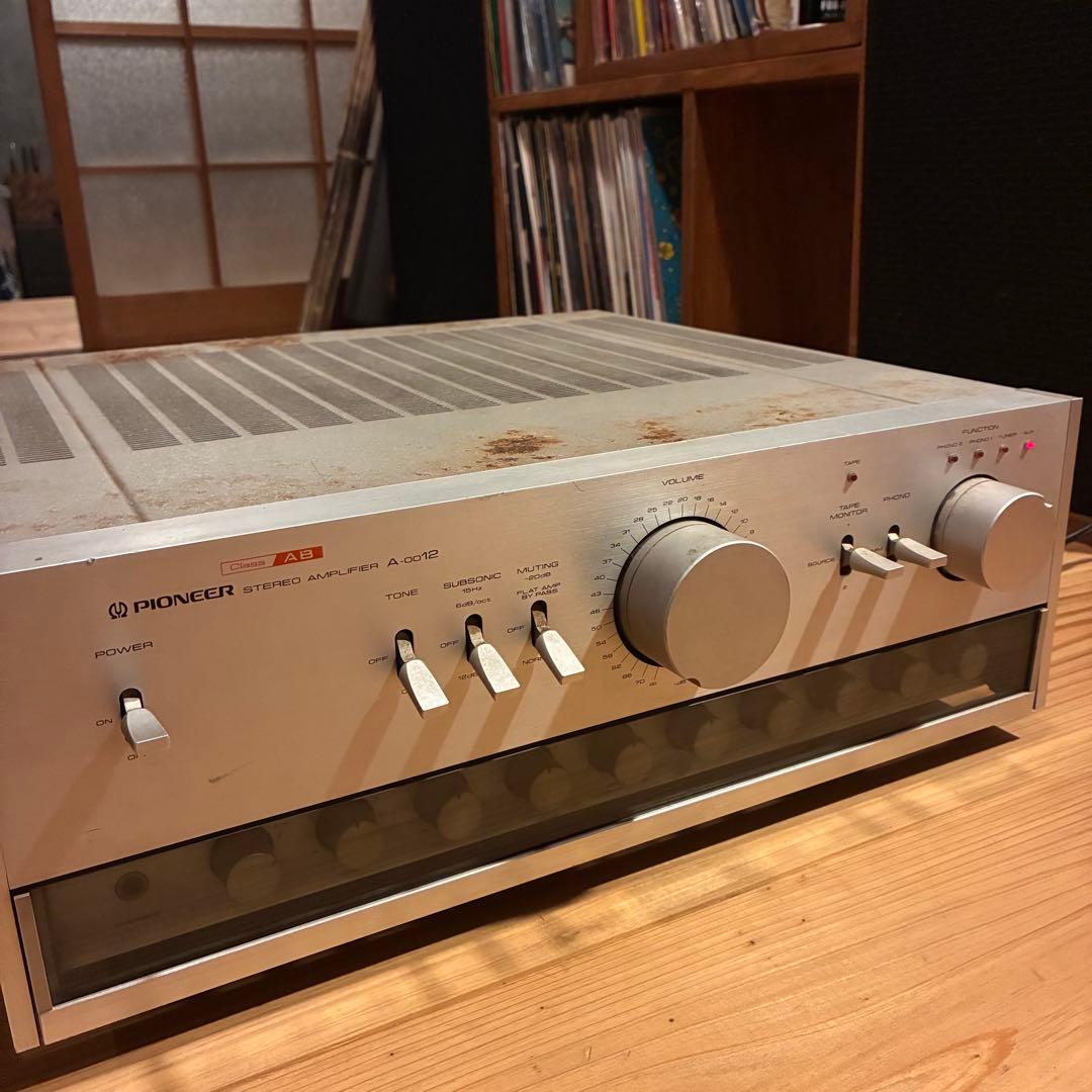 ジャンク　Pioneer A-0012 プリメインアンプ