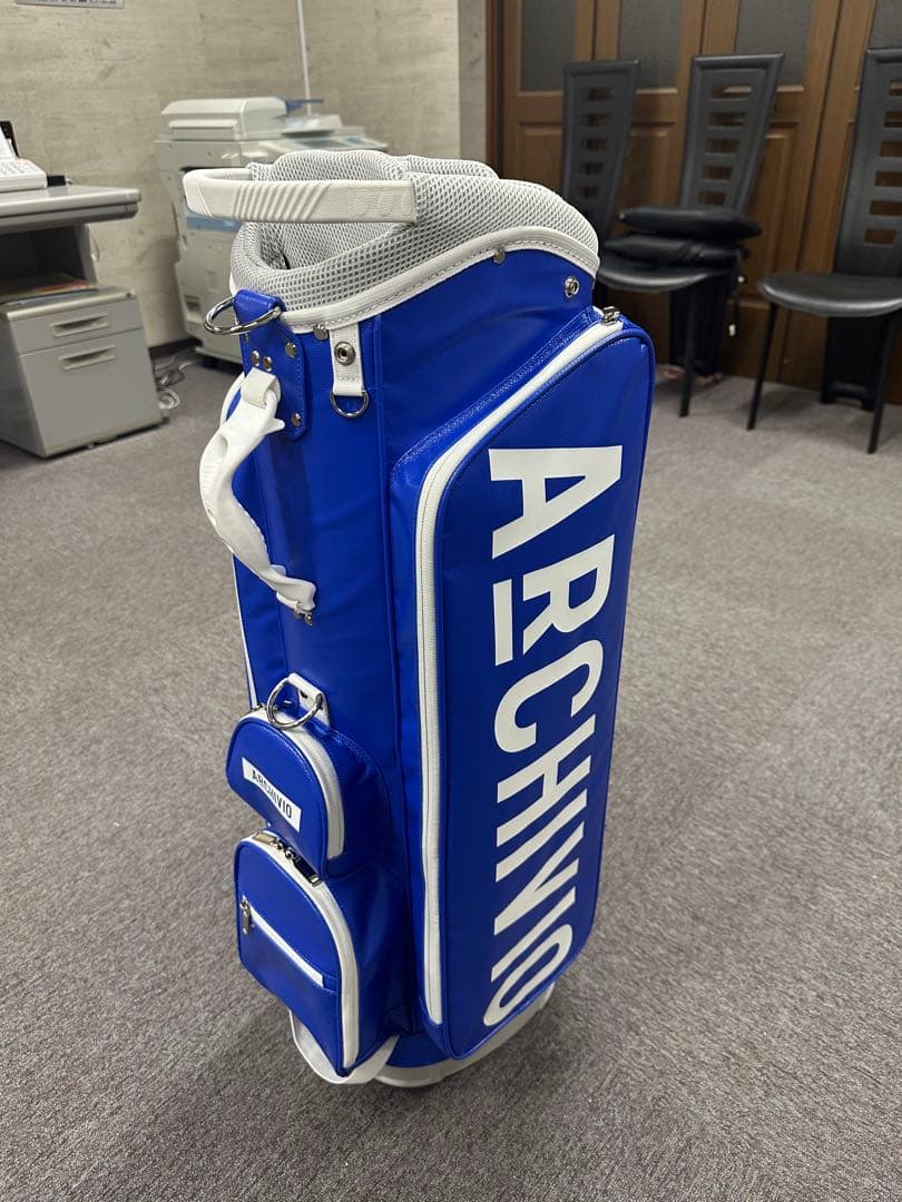 ARCHIVIO キャディバッグ 青　新品