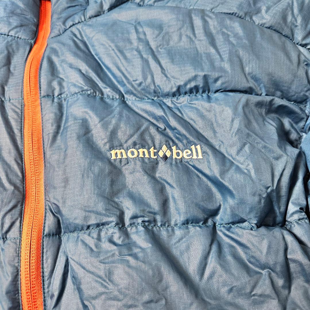 【最安値】mont-bell ライトアルパインダウンパーカ　青　L