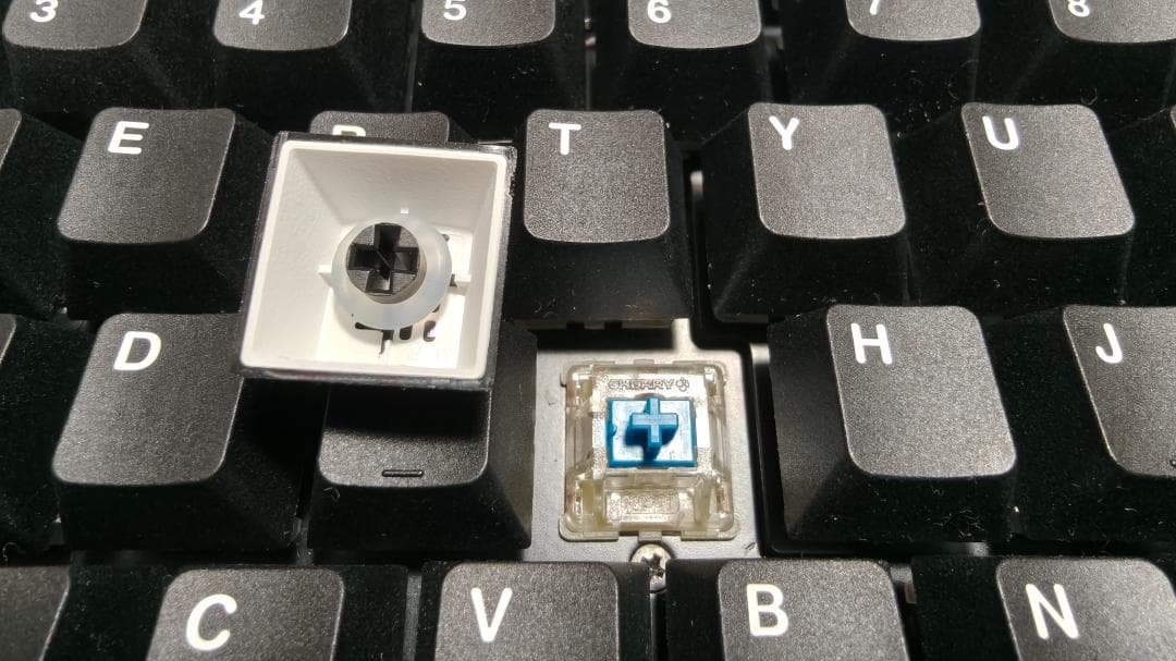 【改修品】 MD_770 RGB 分割型メカニカルキーボード 自作パームレスト付