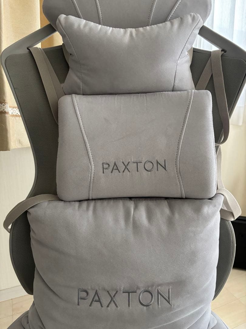 本日値下中！PAXTON エルゴノミックデスクチェア フットレスト付き