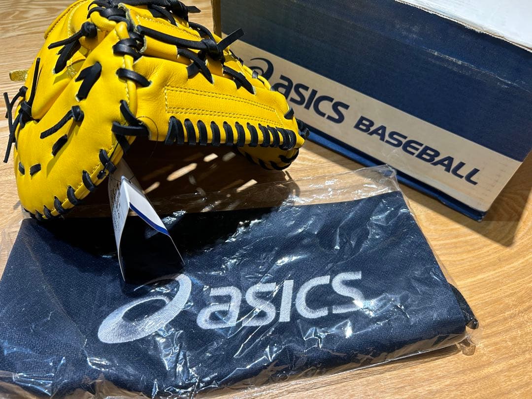 【野球/グローブ/アシックス】新品未使用 asics ファースト用(左投用)