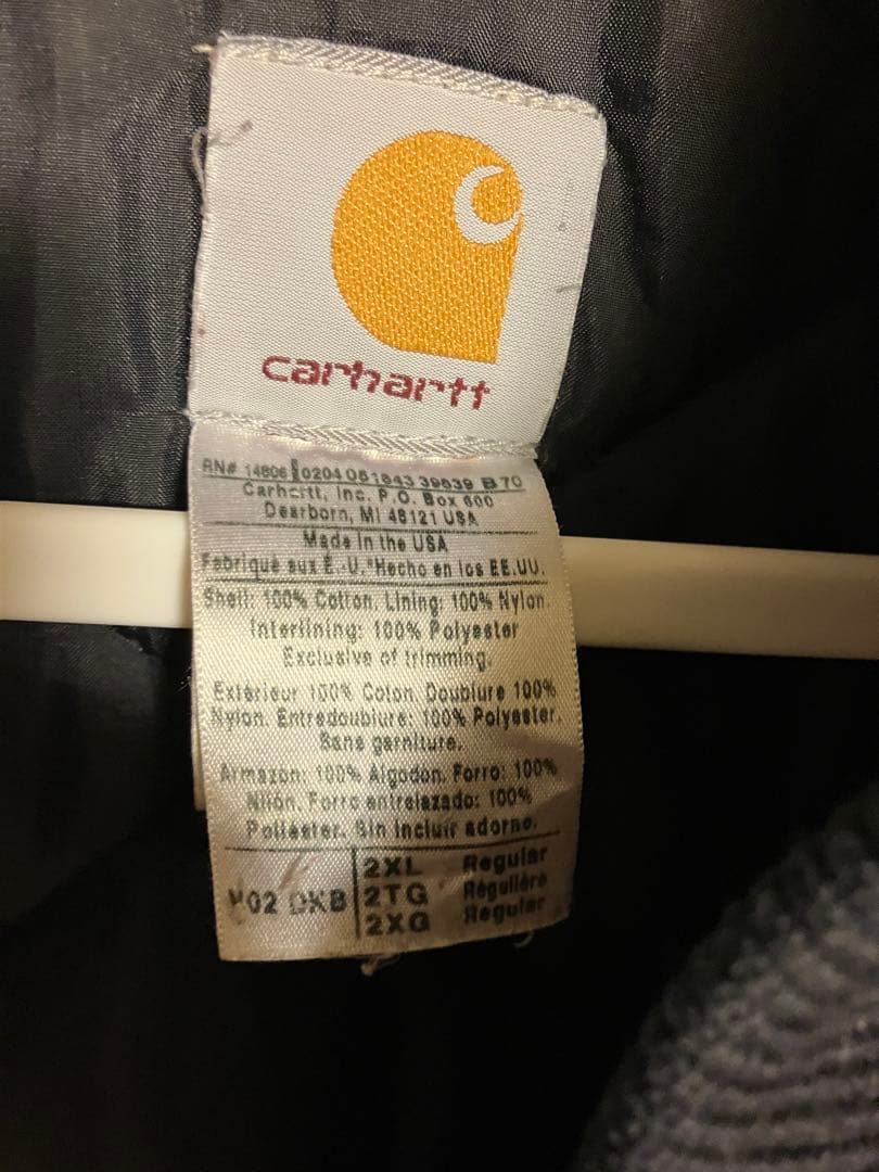 カーハート　ダックベスト　USA製　2XL