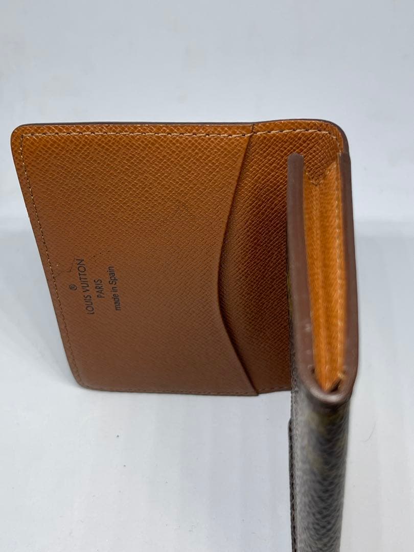 美品　ルイヴィトン　モノグラム　アンヴェロップ　　名刺入れ　カードケース
