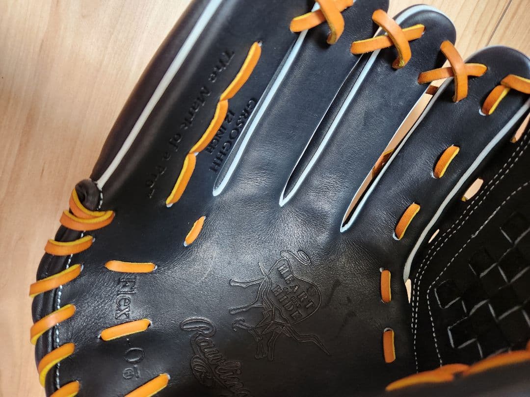 Rawlings 黒 軟式グローブ　投手　左