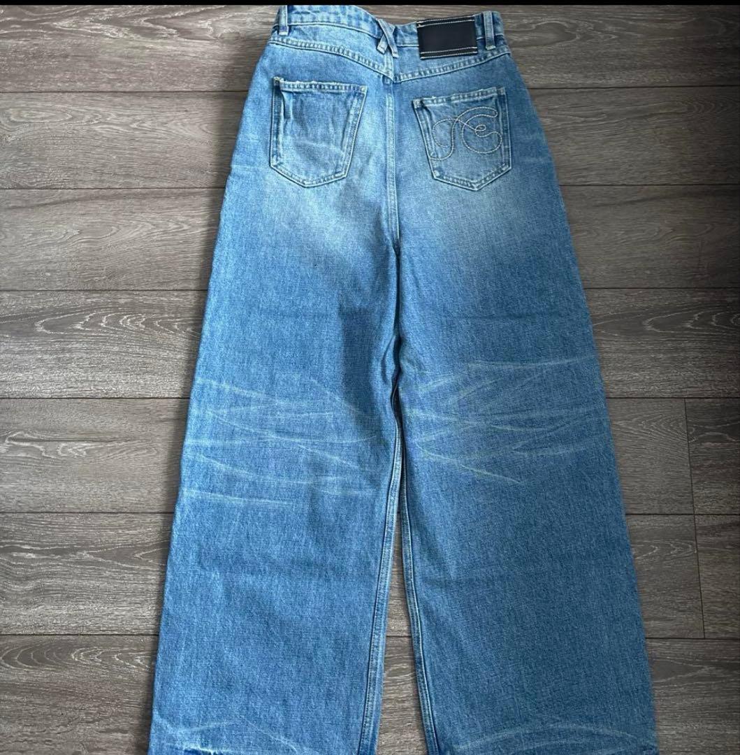 FAX COPY EXPRESS ワイドデニム　Sサイズ