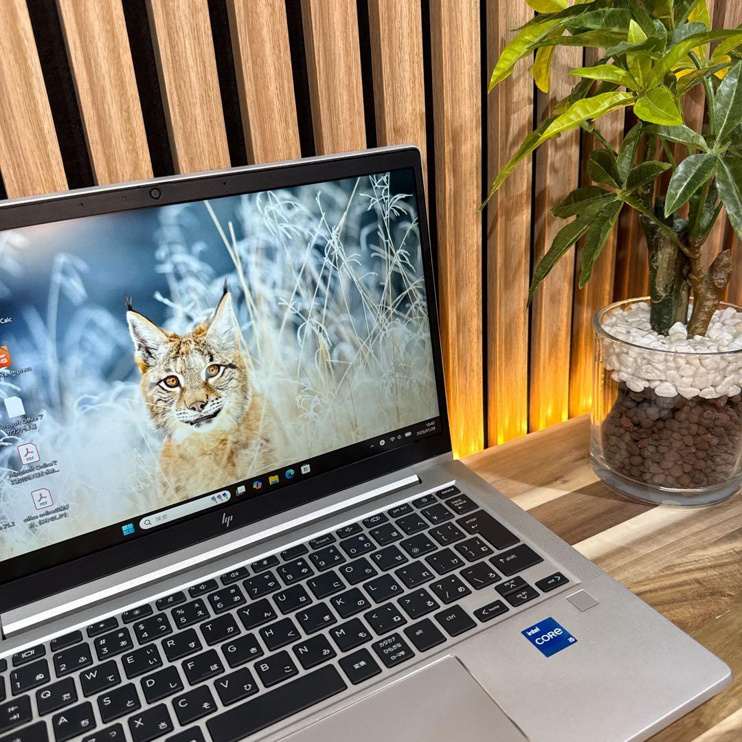 準美品2023年モデル‼️HP EliteBook☘メモリ16GB☘ノートパソコン
