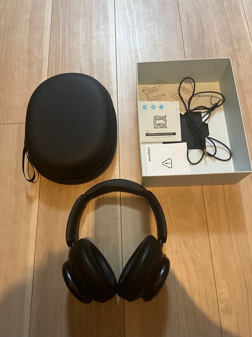 ヘッドホン soundcore Space Q45 Black