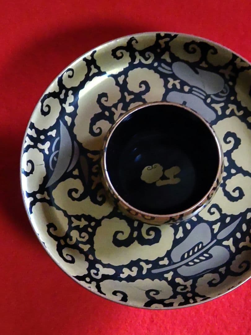 南宋鈞窯澱青釉紫紅窯変兎毫盞