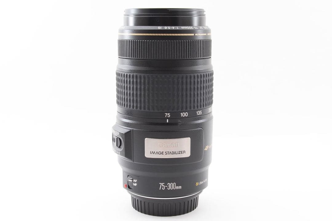 動作品 キャノン Canon EF 75-300㎜F4-5.6 IS USM