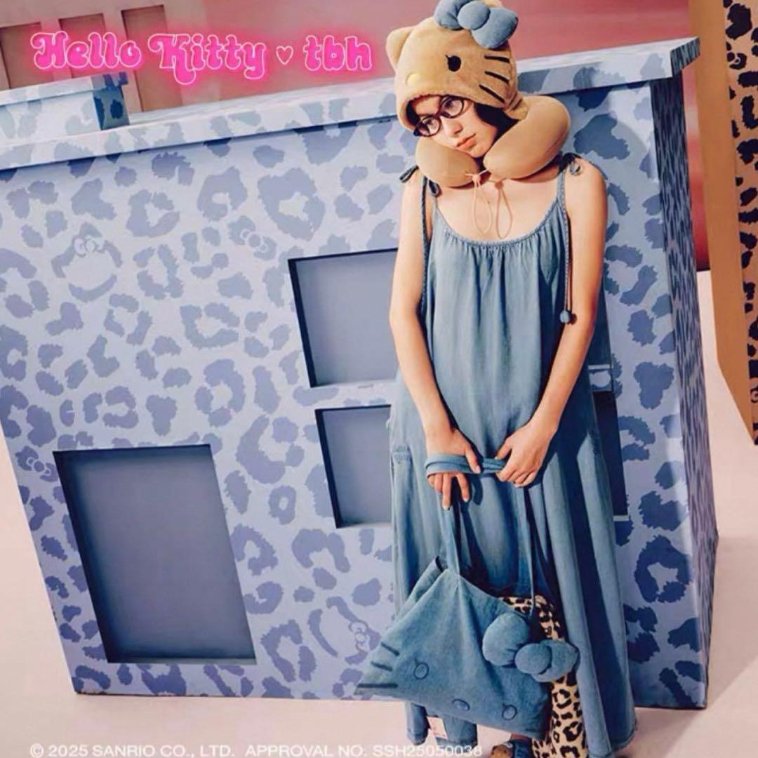 海外限定Hello Kitty x TBH トラベルブランケット 3点セット