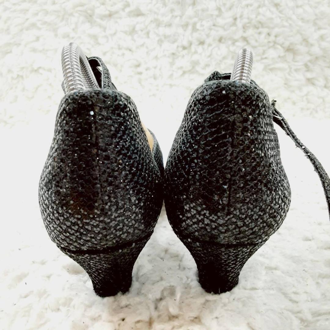 未使用級24.5㎝◎FREED OF LONDON 社交ダンスシューズ サンダル