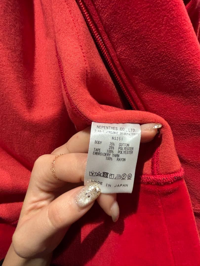 needles/トラックジャケット/ベロア