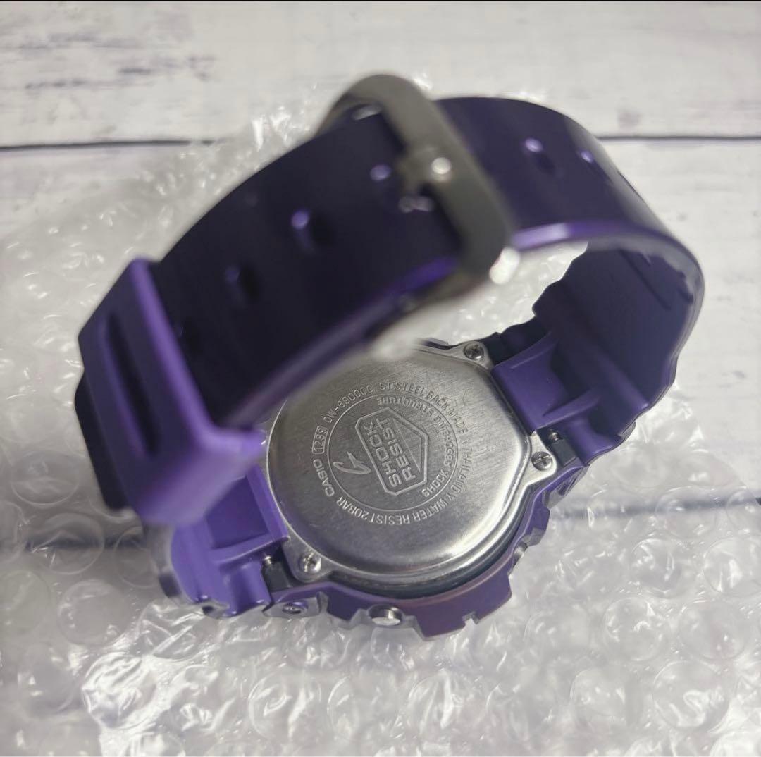 【美品】希少G-SHOCK DW-6900CC クレイジーカラーズ パープル