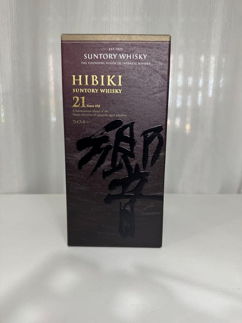 響Hibiki 21年 ウイスキー 700ml 箱付き空き瓶