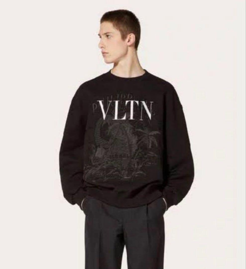 VALENTINO × doublet コラボのエンブロイダリースウェット