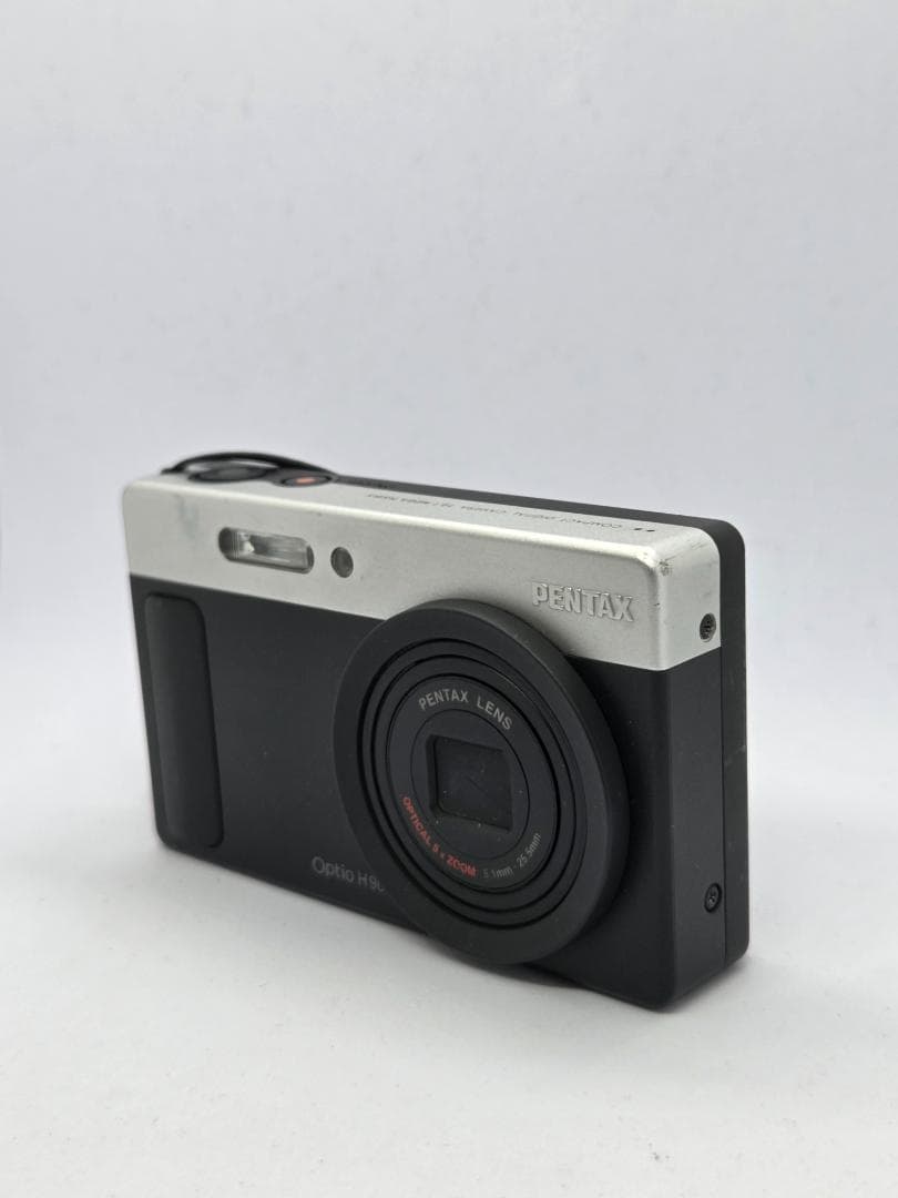 【可愛いすぎるコンデジ】PENTAX optio H90 ブラック×シルバー