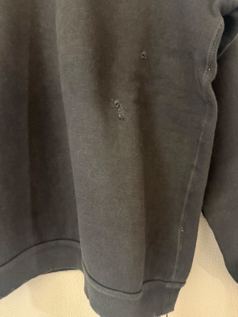 未使用品A.PRESSE/VINTAGE DOUBLE V SWEATSHIRT