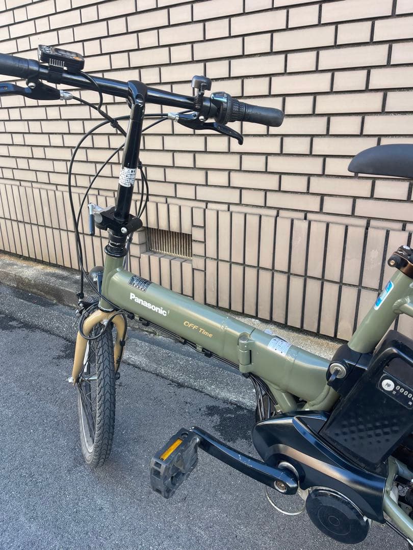 16ah折り畳みパナソニック電動アシスト自転車20インチ