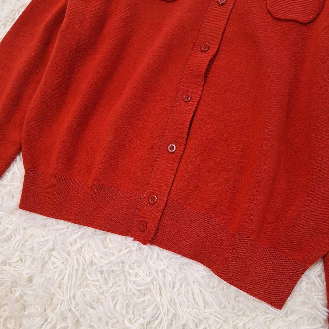 美品✨CABaN キャバン コットンカシミヤ クルーネックカーディガン