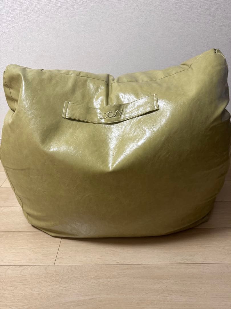 LOOSY 1人掛けビーズソファ+オットマン