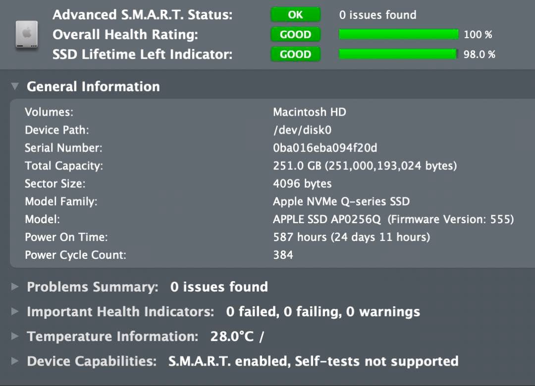 MacBook Air M1 ※水濡れ歴あり（現在は正常動作品）