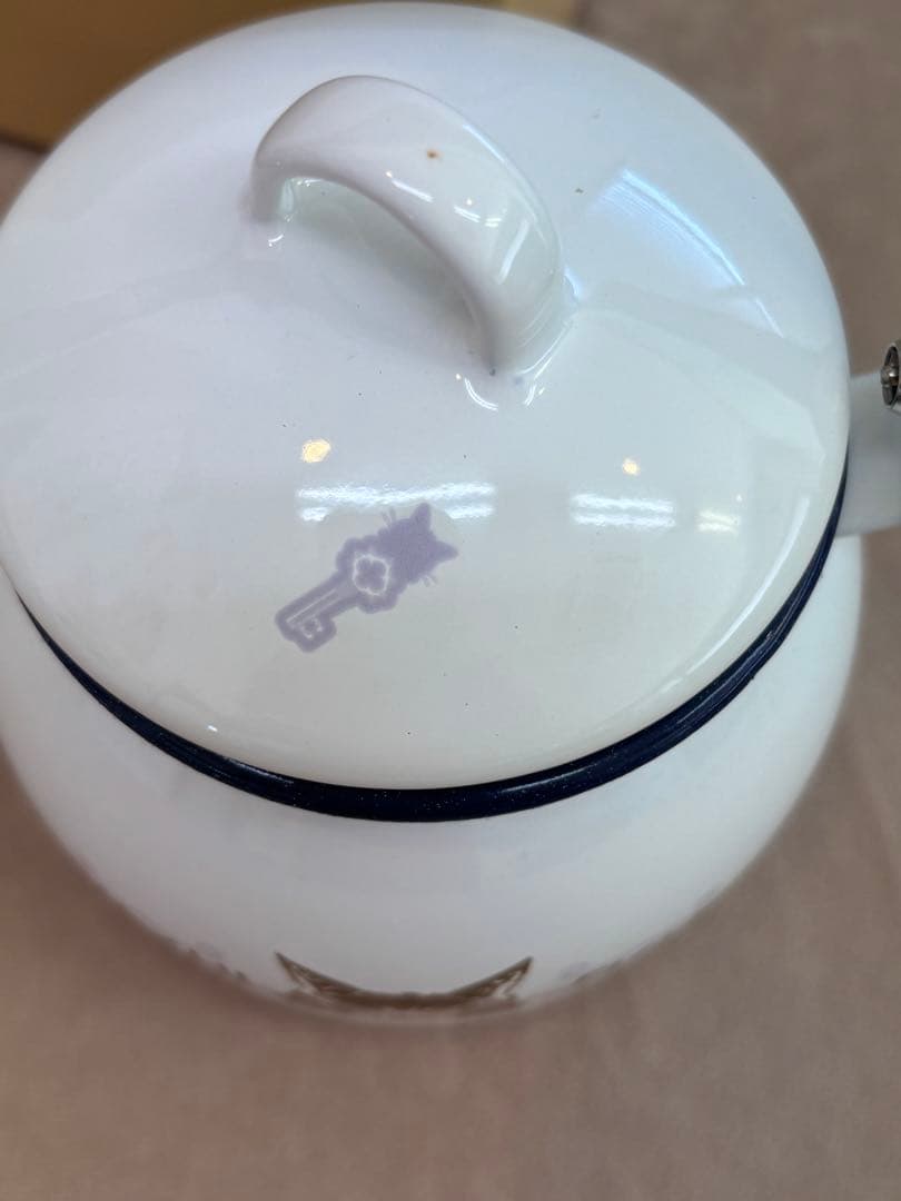 わちふぃーるどダヤンエンブレムホーローミニケトル