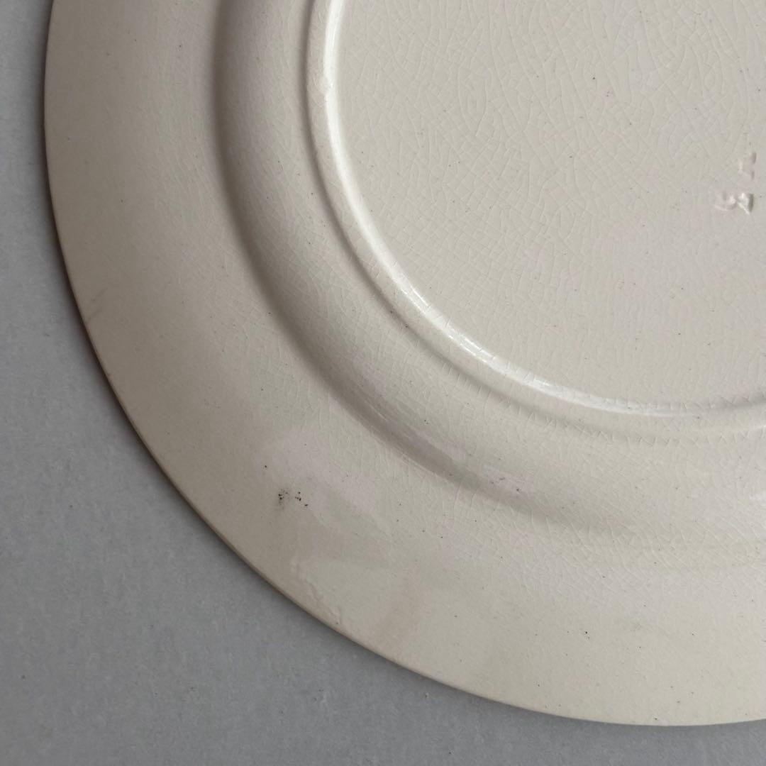 フランスアンティーク ショワジールロワ POMPADOUR ディナープレートC