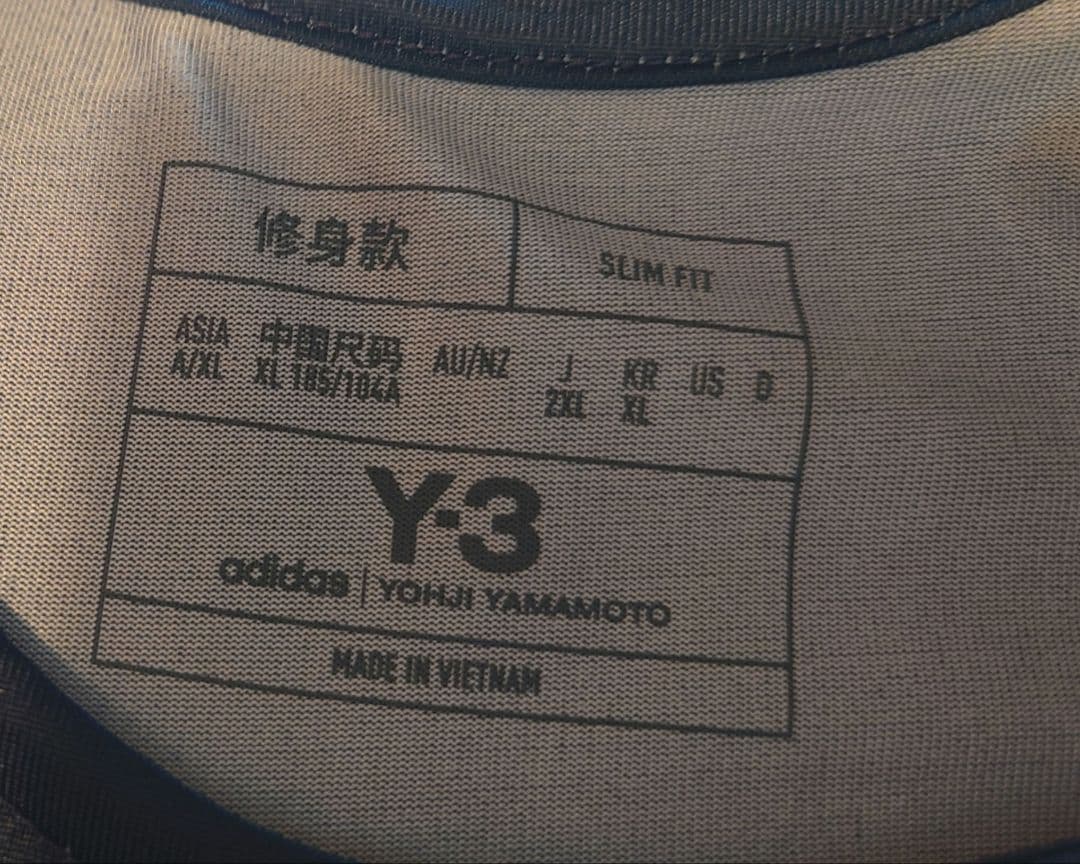 2XL Y-3 日本代表オーセンティック正規品 長袖