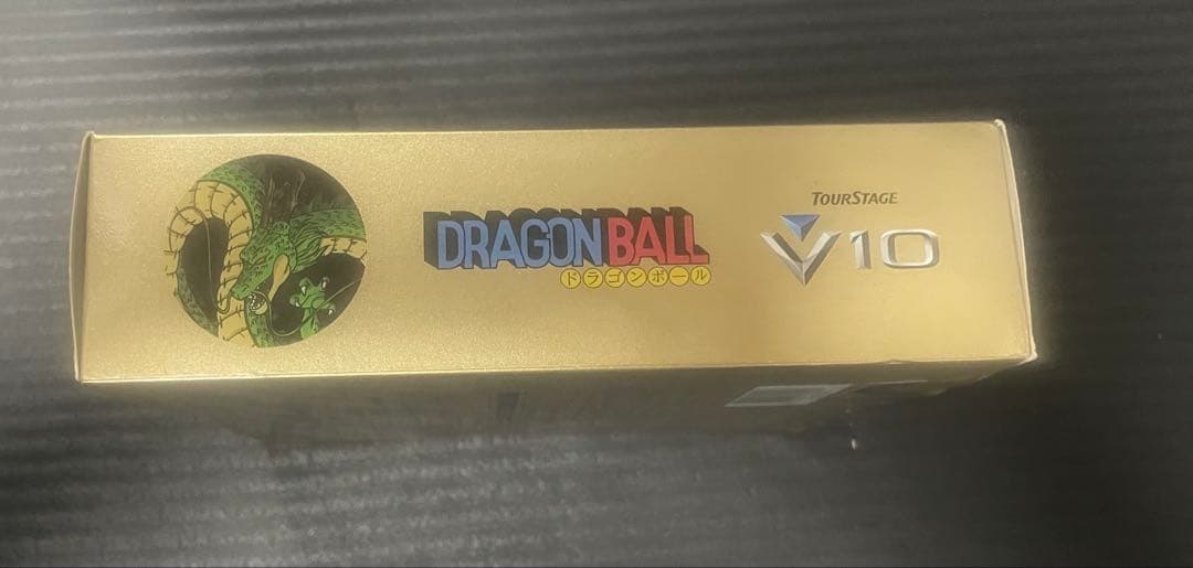 ドラゴンボールとワンピースゴルフボールのセット（TOUR STAGE V10）