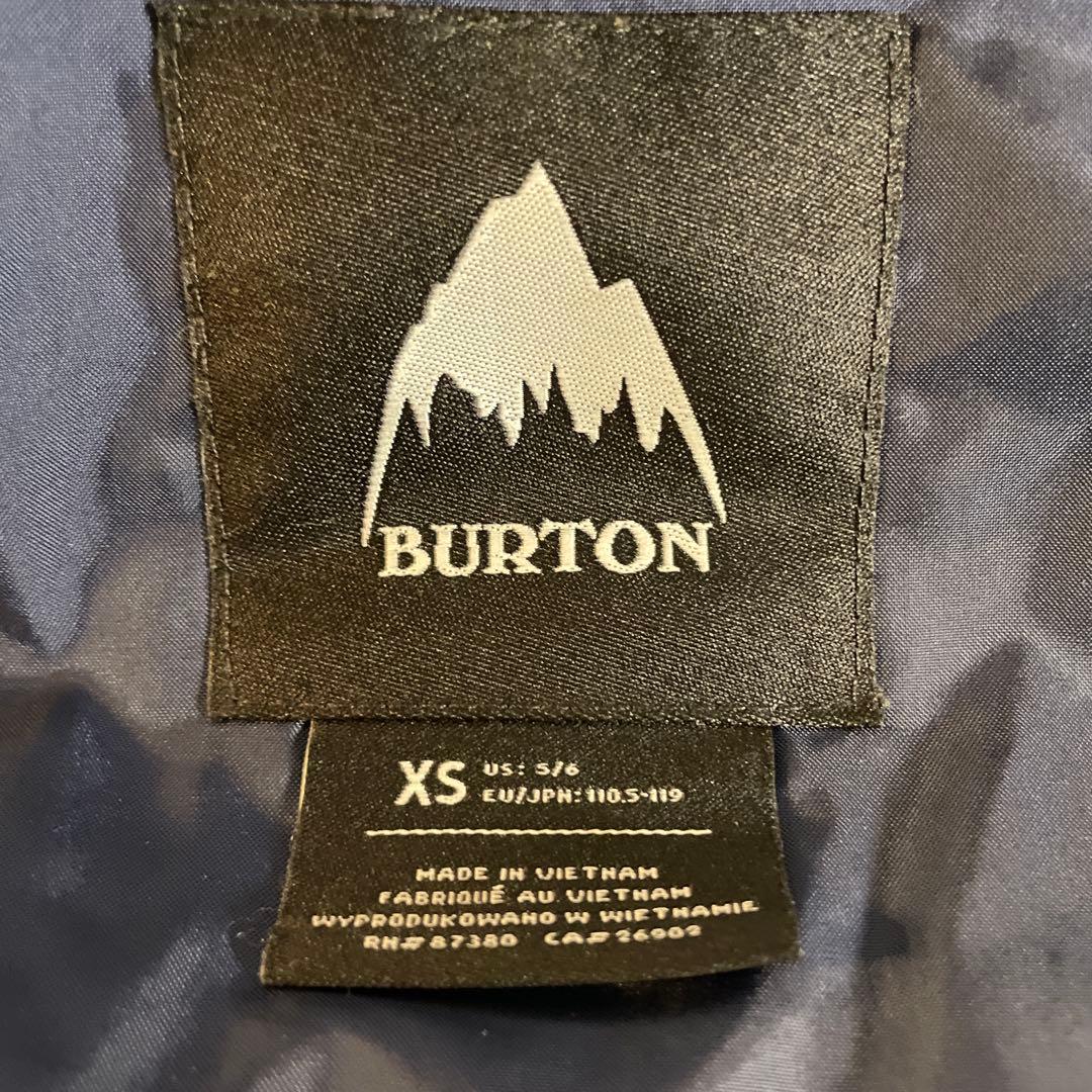 子供用スノーボードウェアセット burton