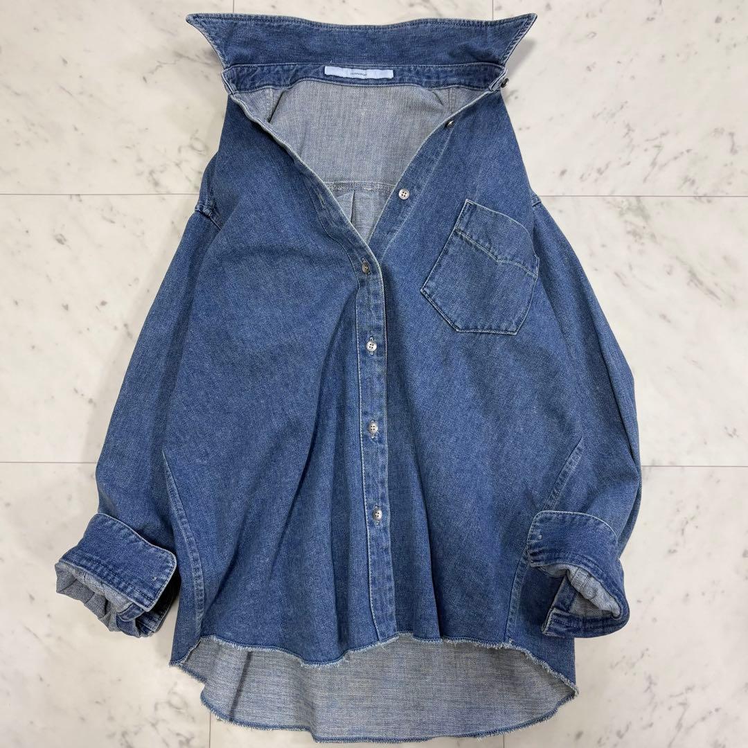 美品✨フレームワーク　denimシャツ　デニムシャツ　2025AW　現行品