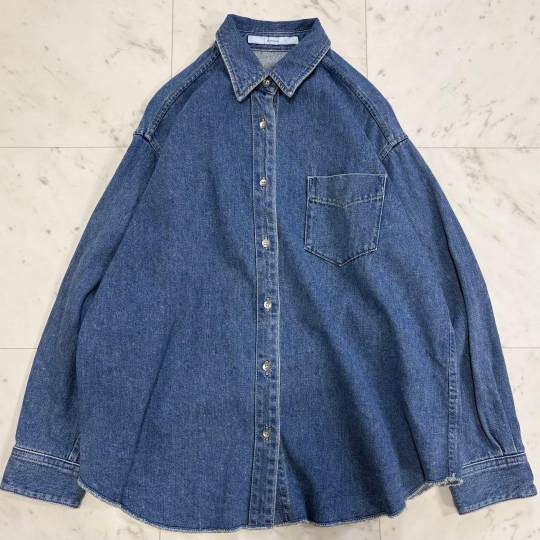 美品✨フレームワーク　denimシャツ　デニムシャツ　2025AW　現行品