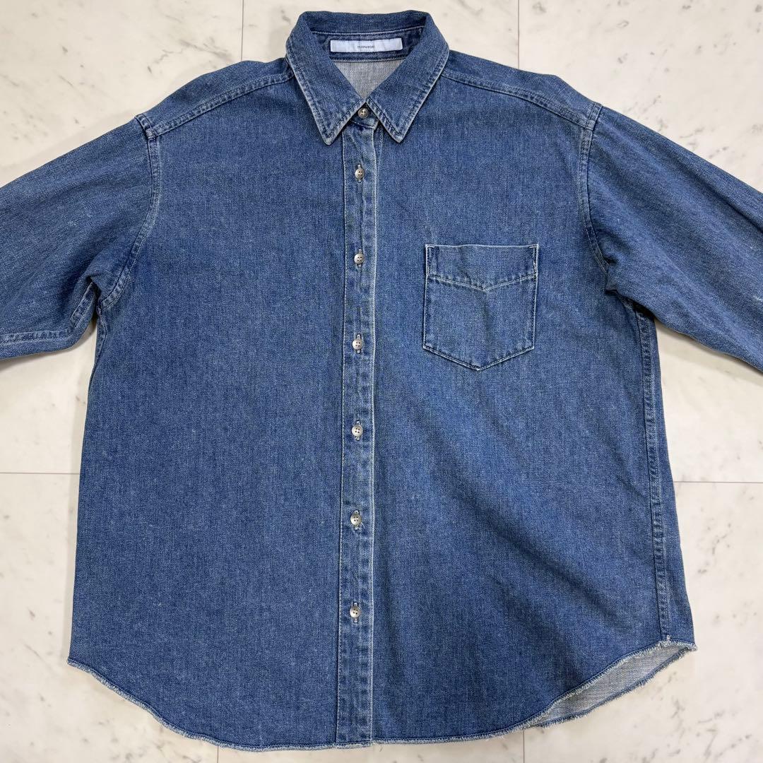 美品✨フレームワーク　denimシャツ　デニムシャツ　2025AW　現行品