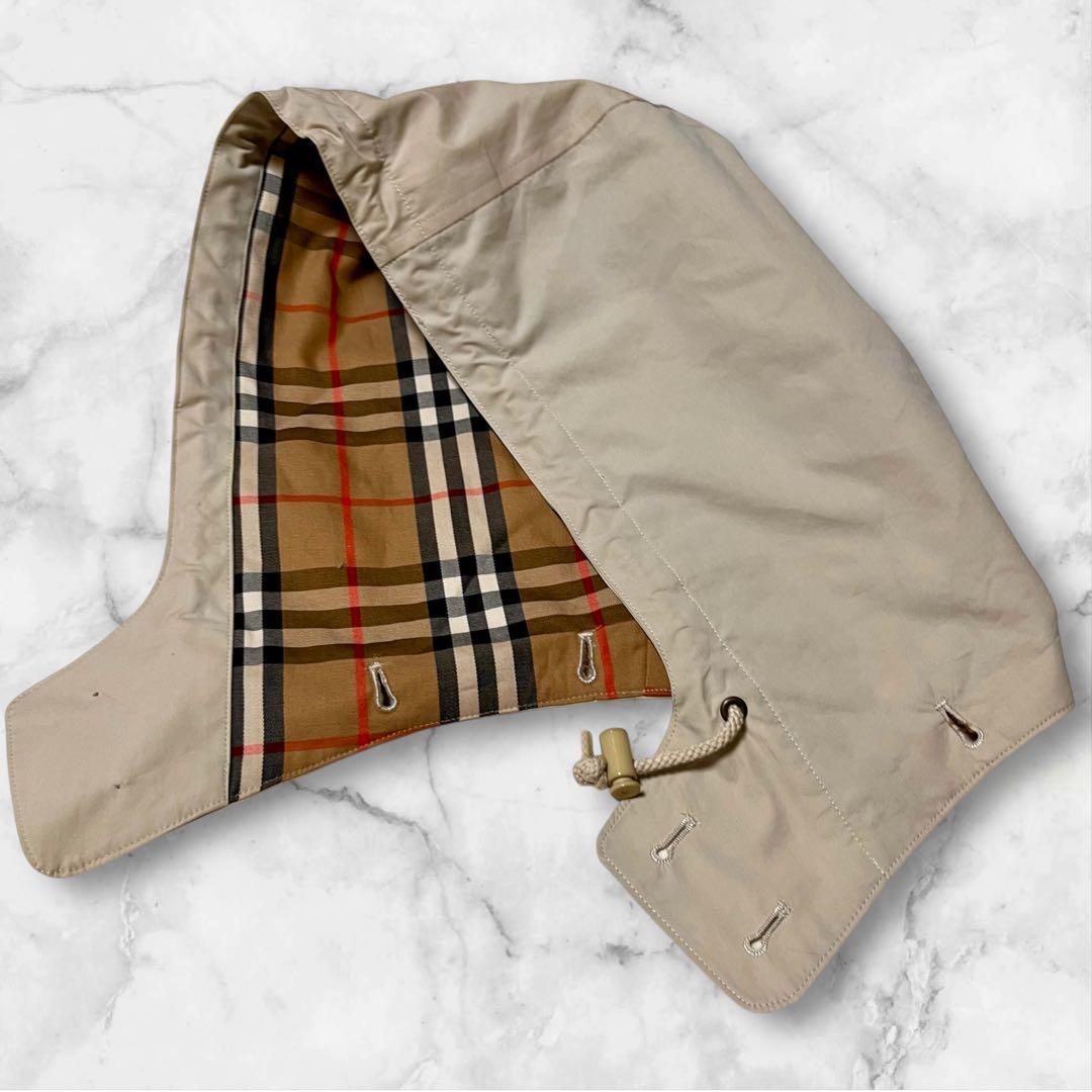 【美品】バーバリー　モッズコート　2way ノバチェック　ライナー付　　Mサイズ