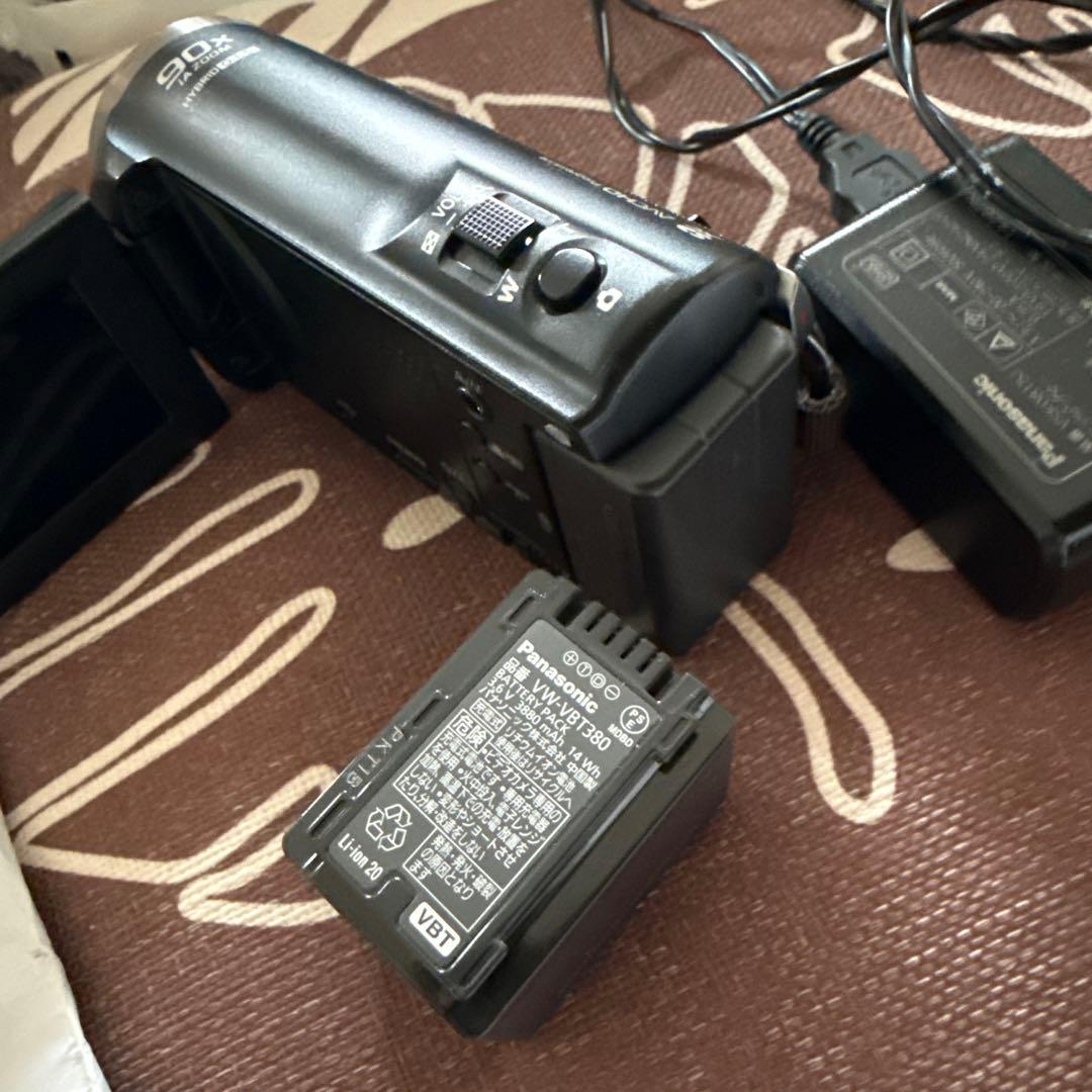 90倍ズーム HYBRID O.I.S. ビデオカメラ本体