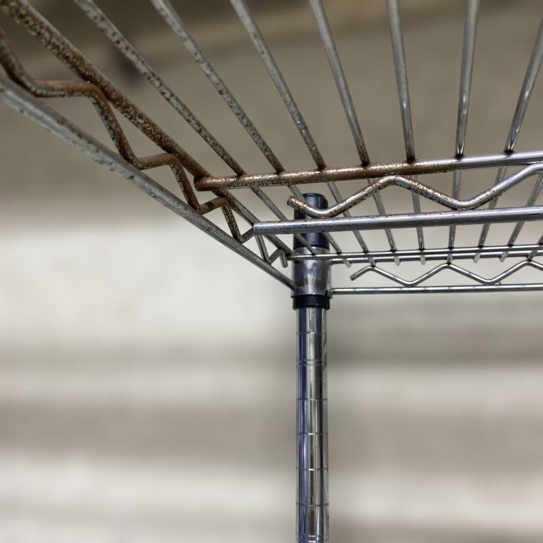 引き取り限定　コストコ　スチールラック 5段 キャスター付き 大型　幅120cm