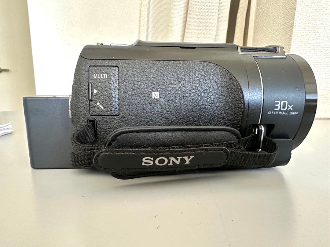 【美品】SONY FDR-AX45 4Kビデオカメラ（ブラック）