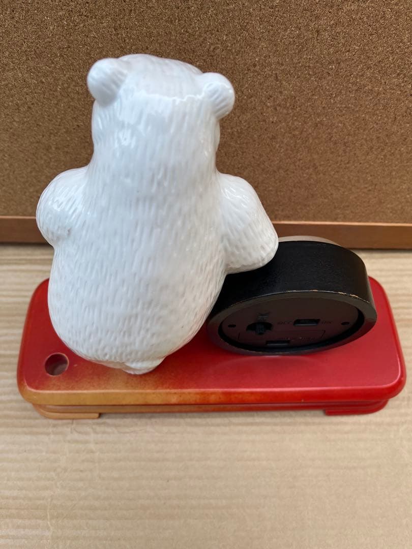 コカコーラ 置き時計 ポーラベアー　1990年代