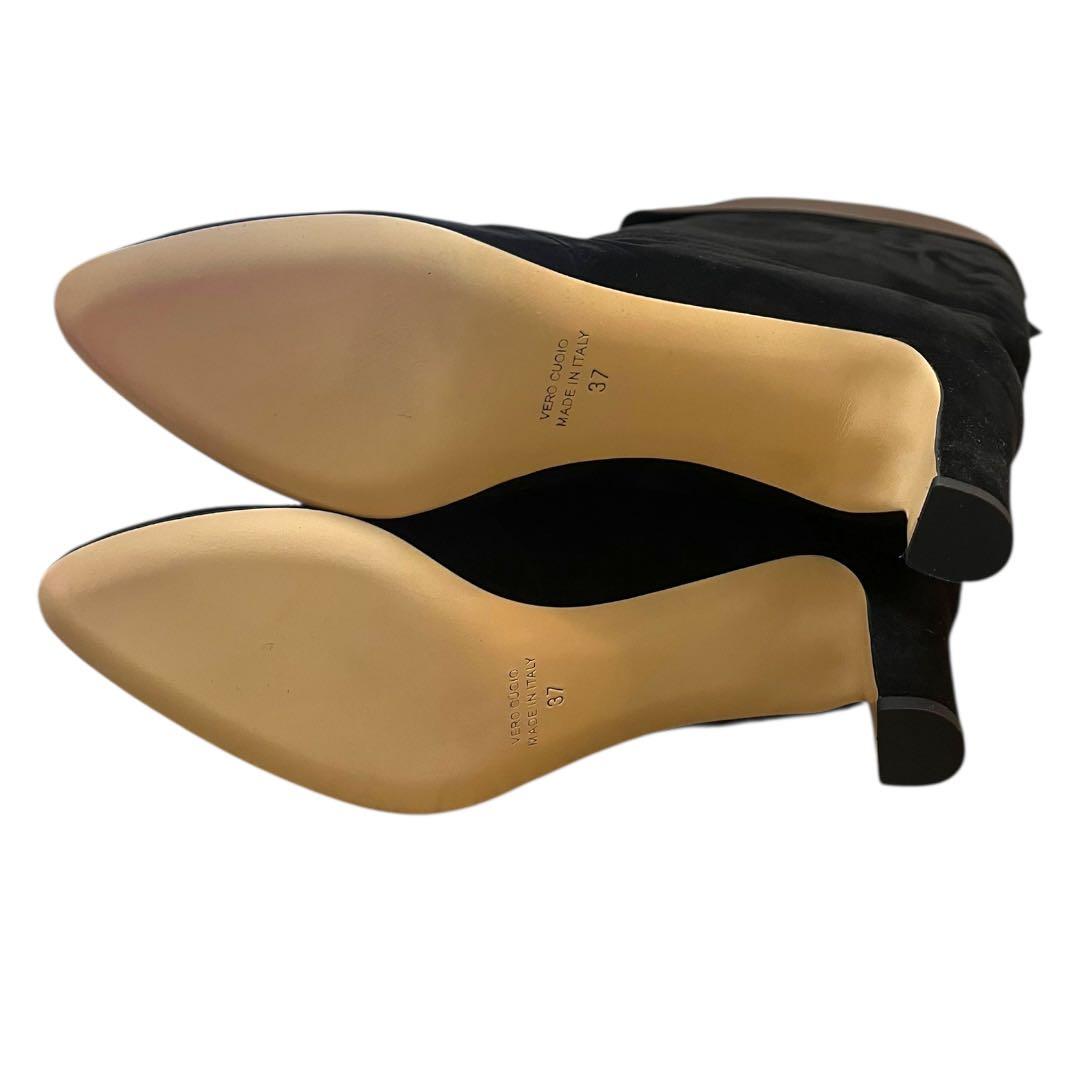 【極美品】NEBULONI E ニーハイ ロングブーツ ブラック 2way