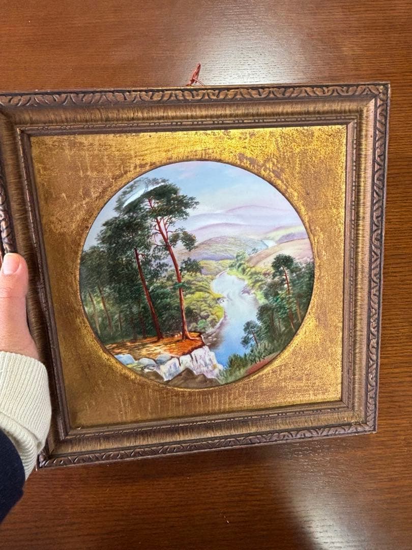 オールドノリタケ　日本陶器会社　額皿