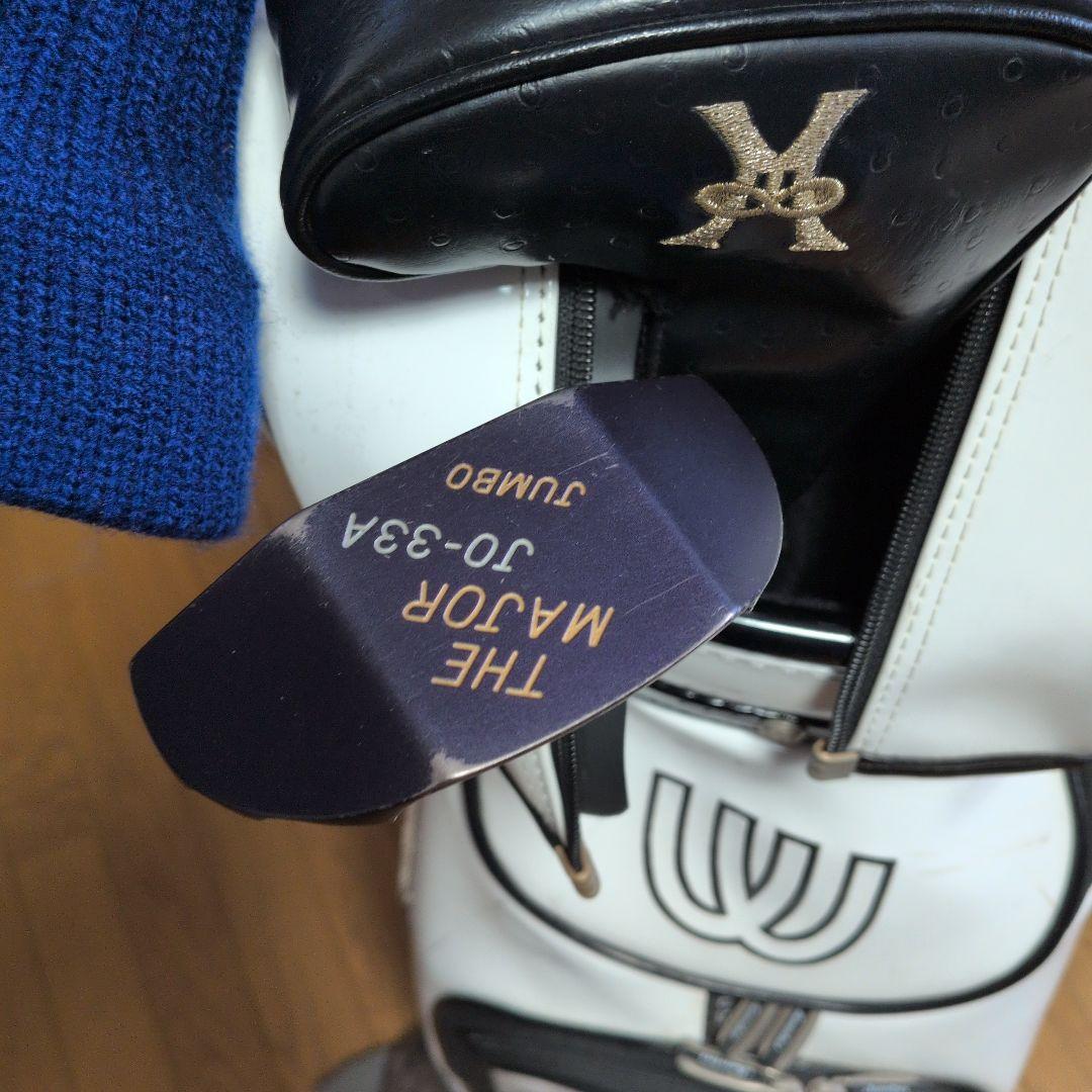 ジャンボ尾崎　ウエサコ　キャディーバッグとドライバー　パターのセット